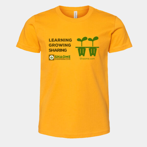 Learning Growing Sharing Youth T-Shirt Thumbnail