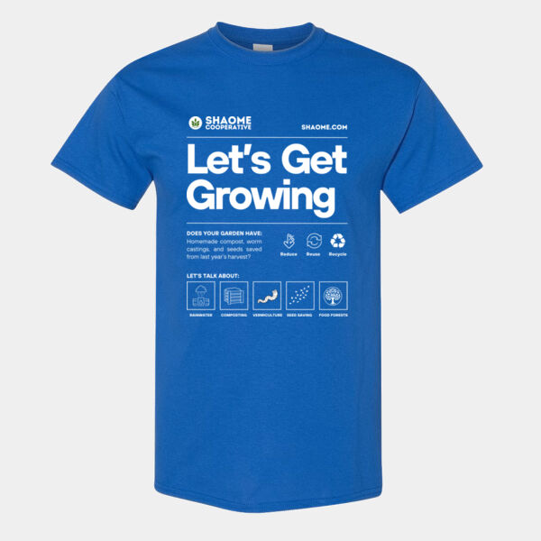 Let's Get Growing - Adult T-Shirt Thumbnail
