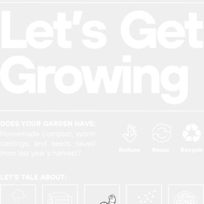 Let s Get Growing   T Shirt Thumbnail