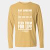 Garment-Dyed Heavyweight Long Sleeve T-Shirt Thumbnail