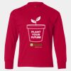 Authentic Cotton Long Sleeve T-Shirt (Youth) Thumbnail