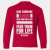 Authentic Cotton Long Sleeve T-Shirt (Youth) Thumbnail